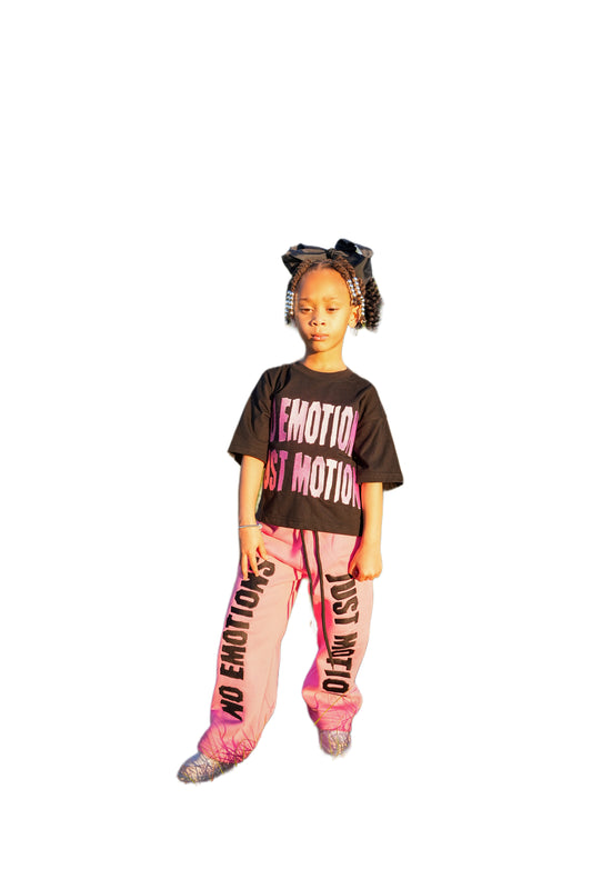KID(PINK)DOUBLE PANTS SET