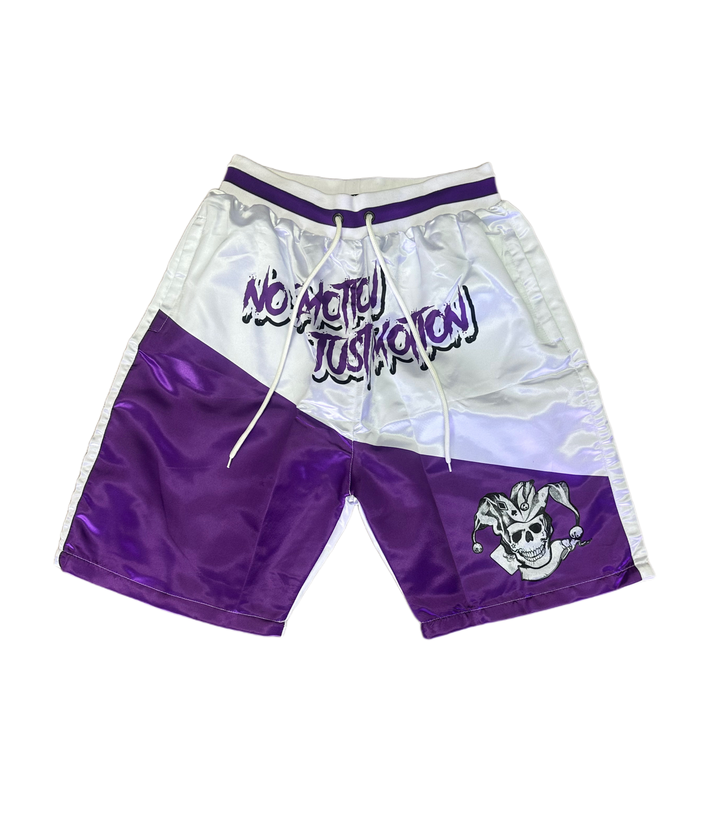 PURPLE AND WHITE WIND BREAKER SET