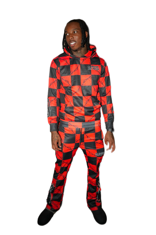 MENS (RED) PANTS SET