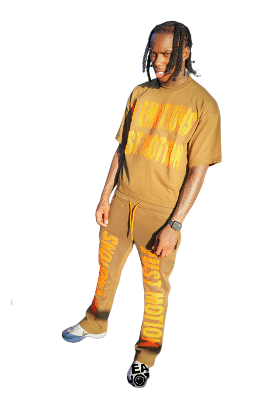 GREEN ADULTS DOUBLE PANTS SET