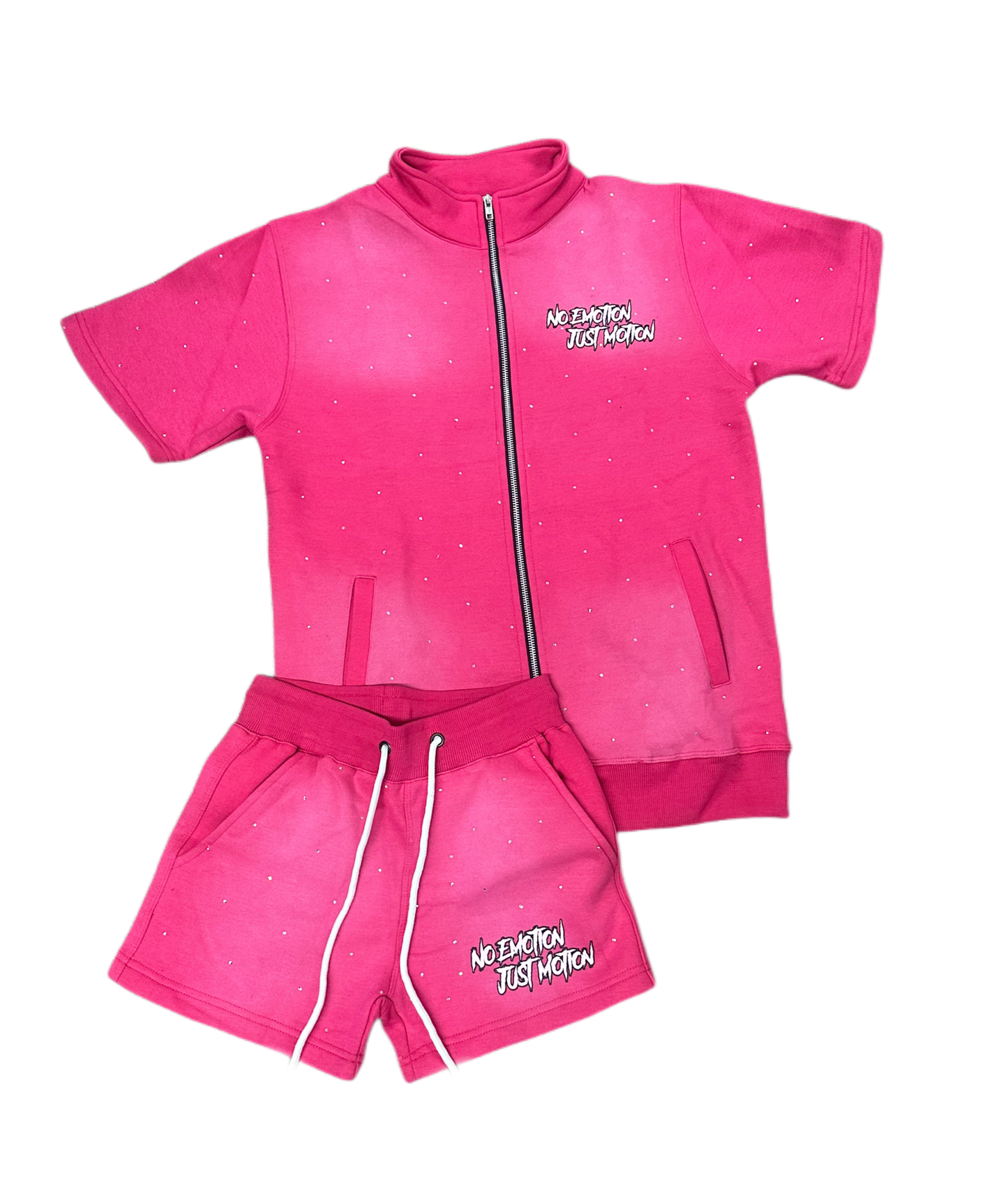 PINK GIRL ZIP OUTFIT