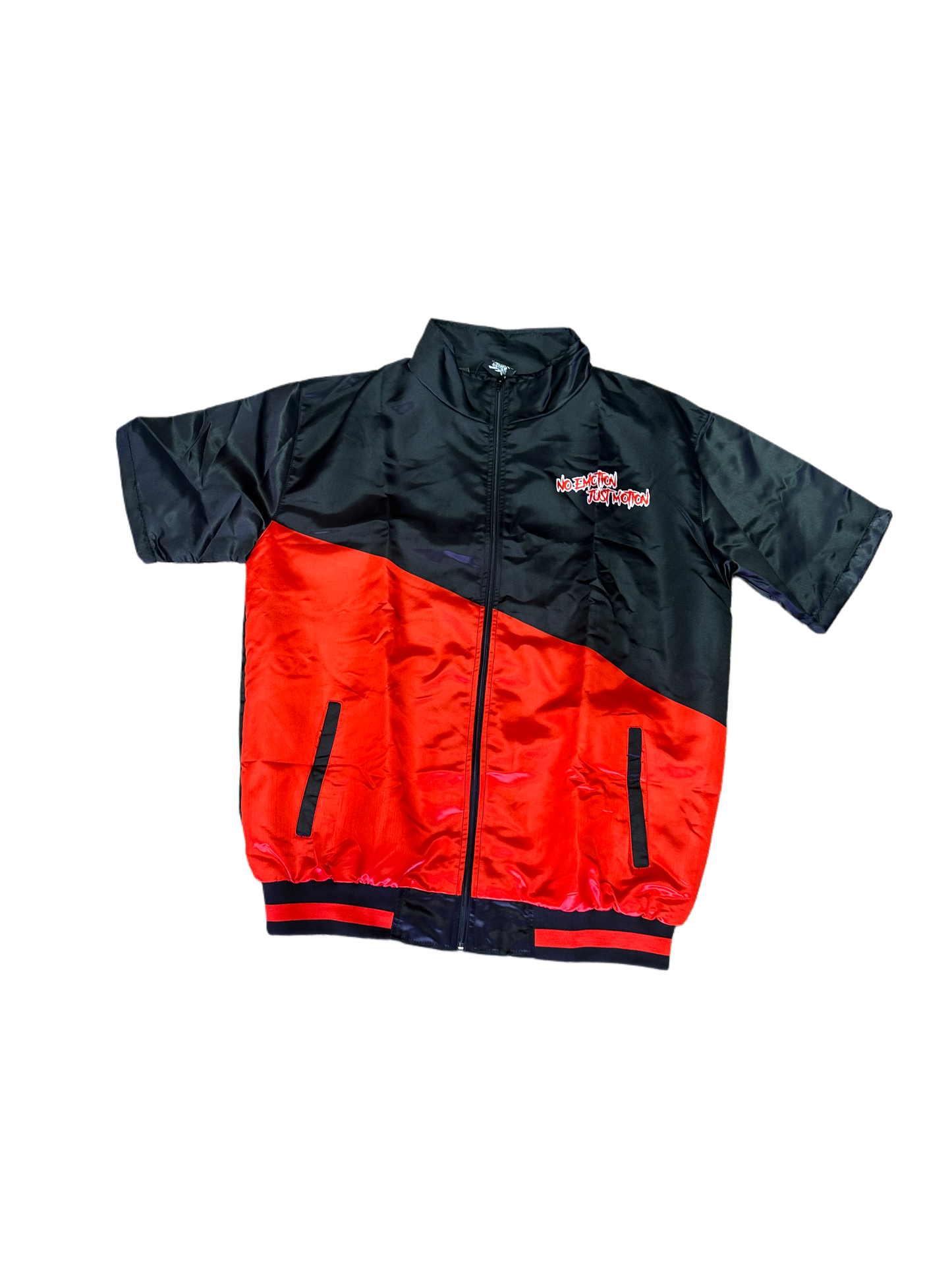 BLACK AND RED WIND BREAKER SET