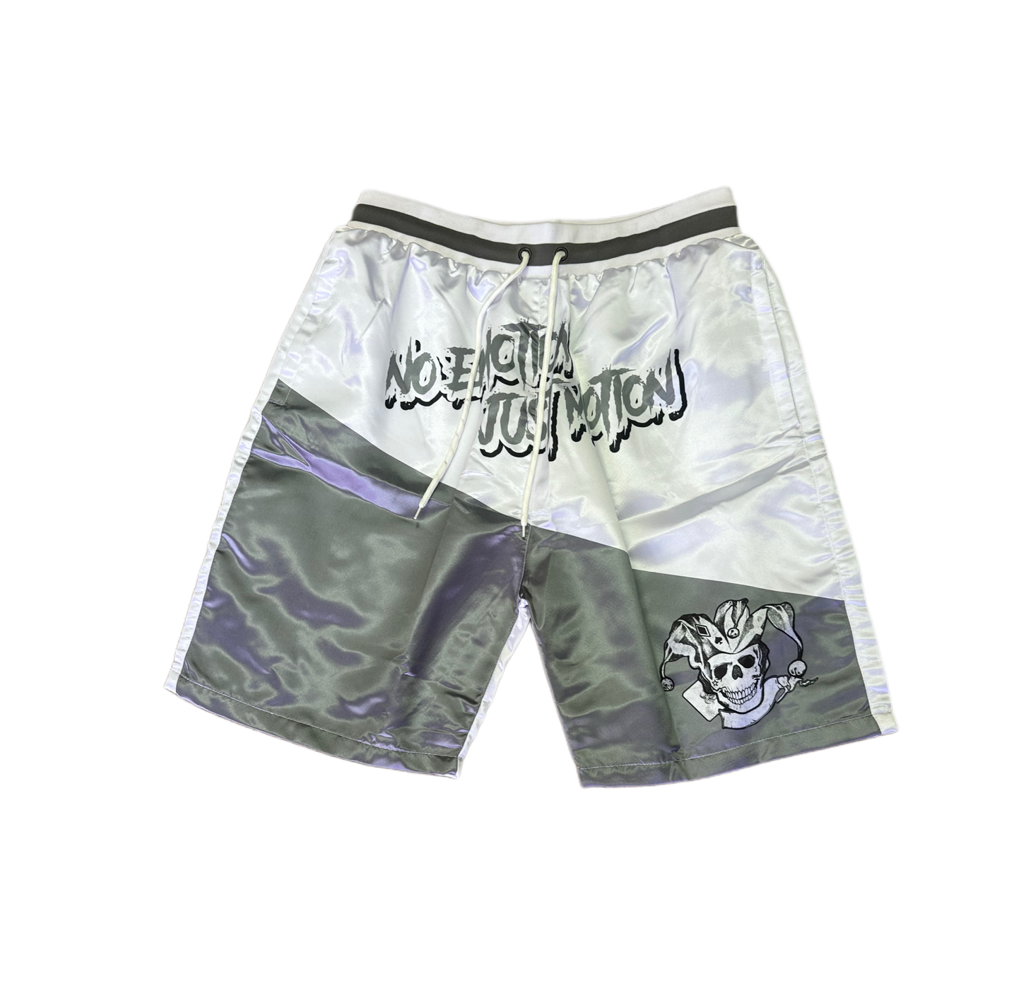 GREY AND WHITE WIND BREAKER SET