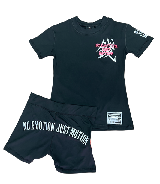 BLACK & PINK GIRLY GIRL SET