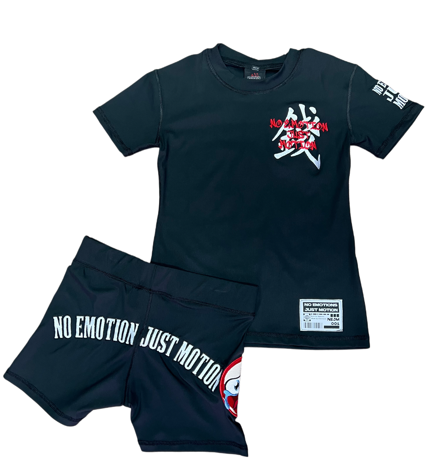 BLACK & RED GIRLY GIRL SET