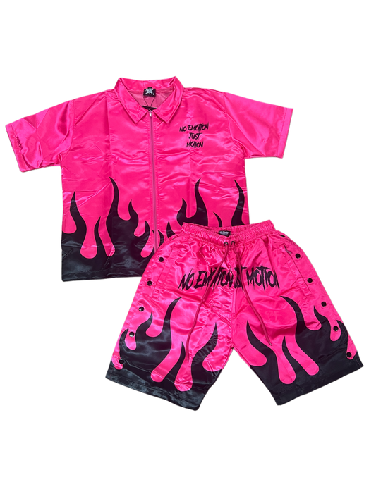 PINK ZIP FLAME SET