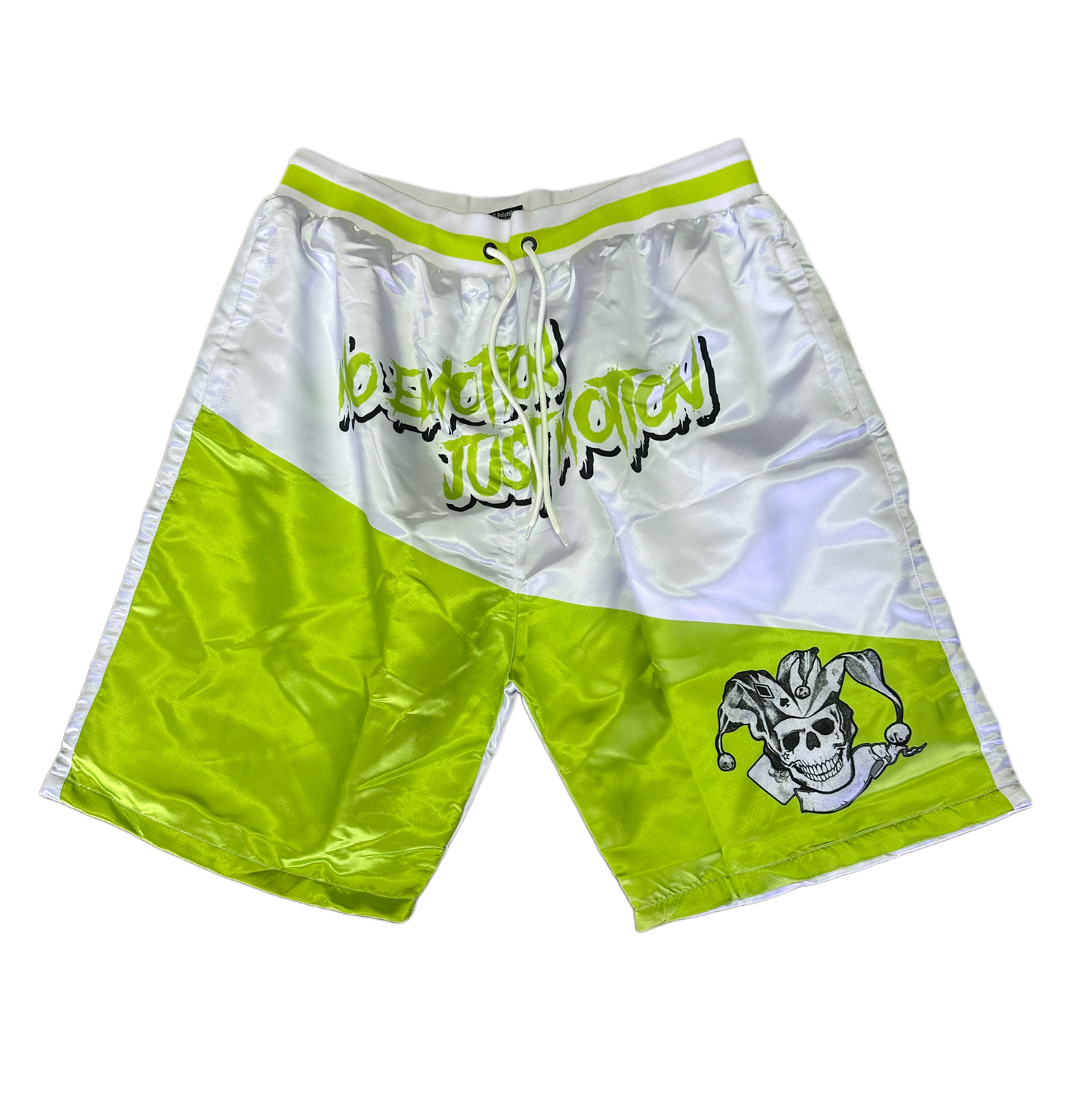 GREEN AND WHITE WIND BREAKER SET