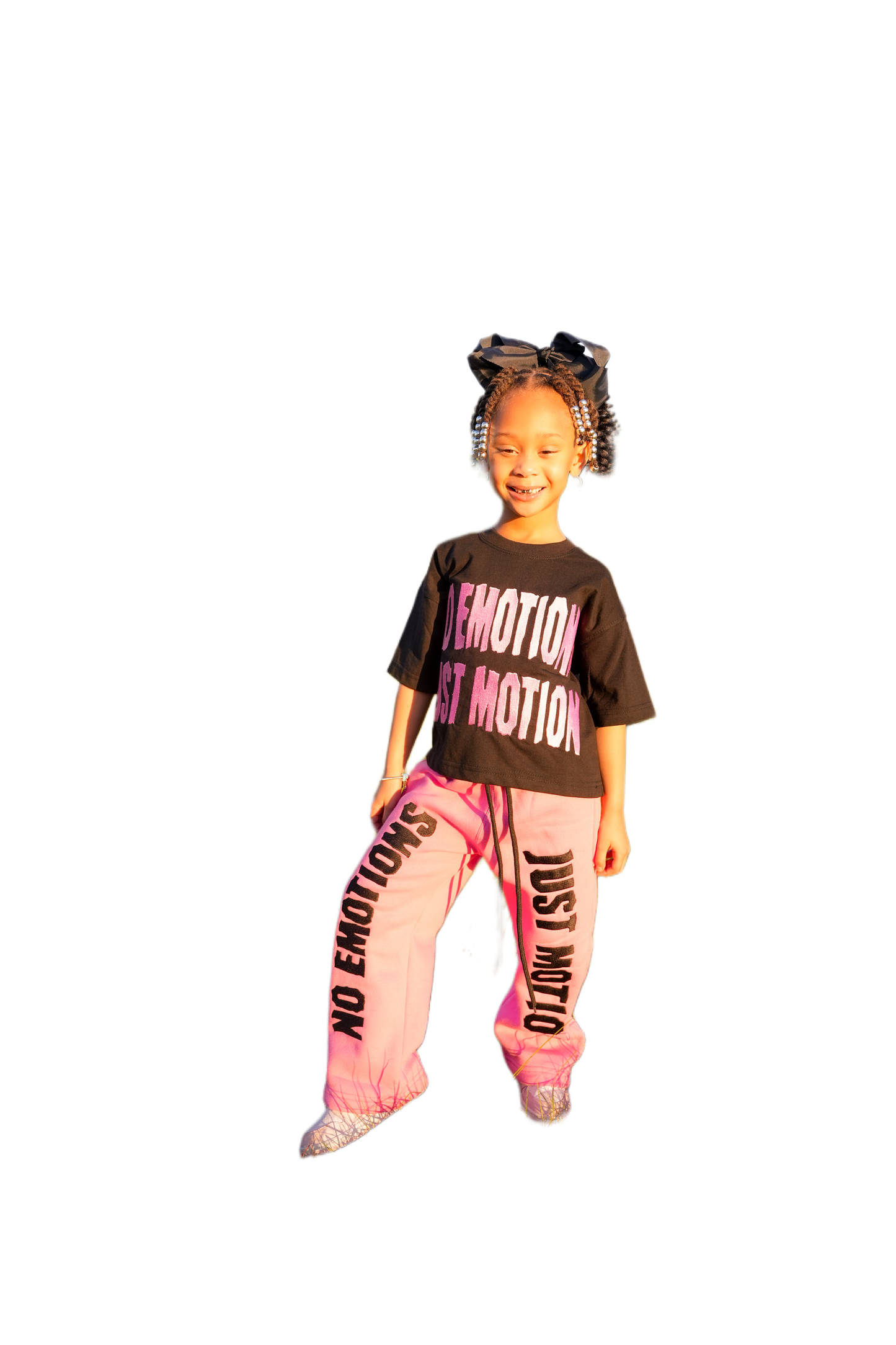 KID(PINK)DOUBLE PANTS SET