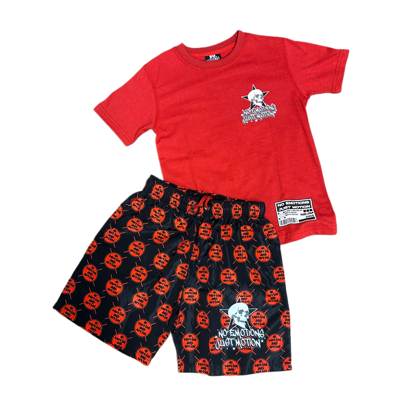 RED AND BLACK GYM SET