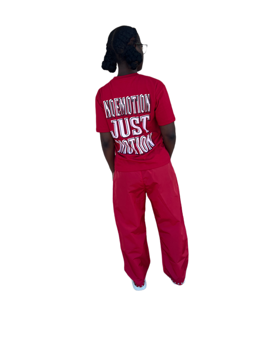 KIDS RED PANTS SETS