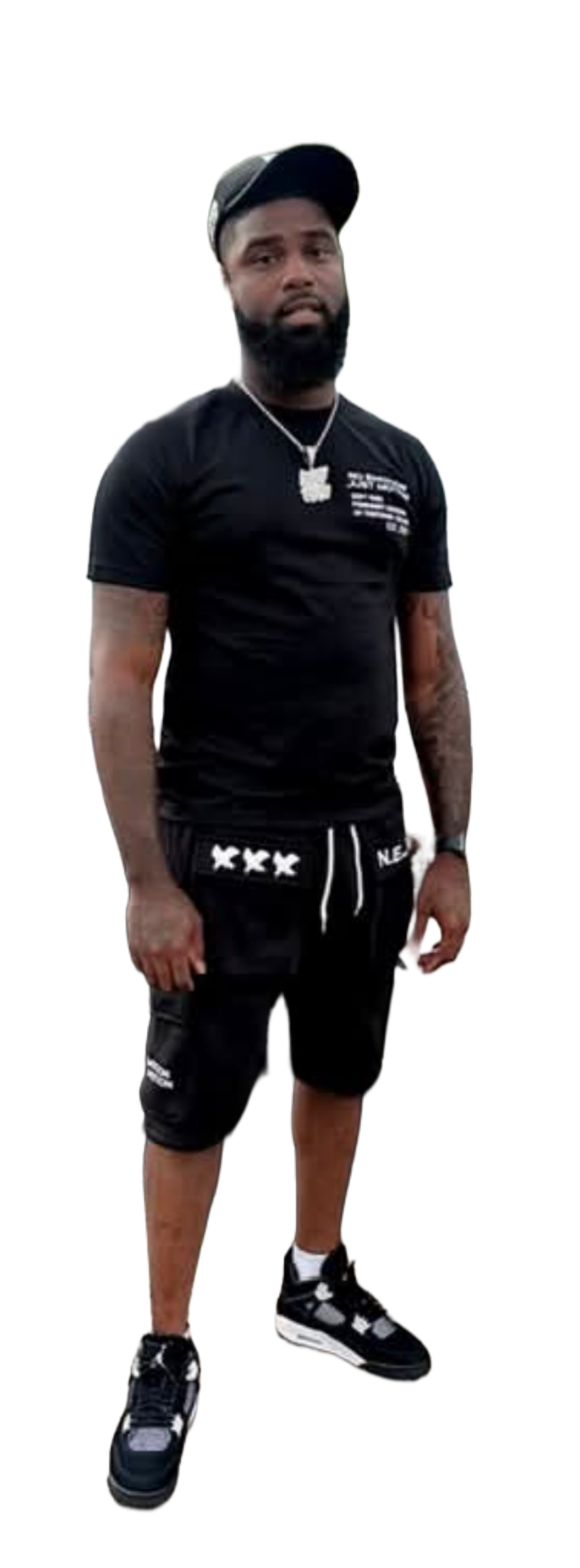 Black N.E.J.M SHORT SET