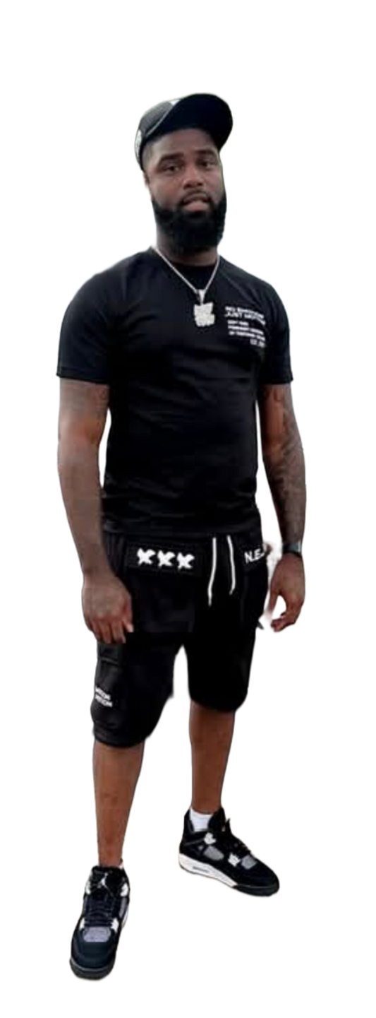 Black N.E.J.M SHORT SET