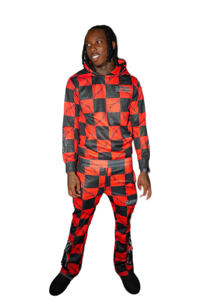 MENS (RED) PANTS SET