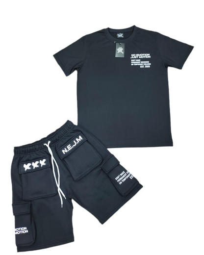 Black N.E.J.M SHORT SET