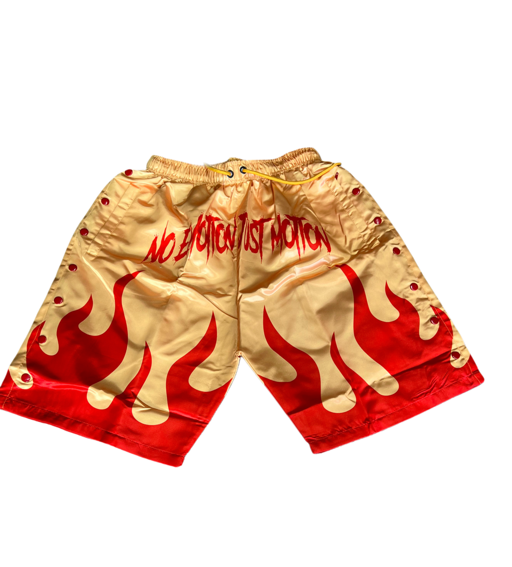 GOLD ZIP UP FLAME SET