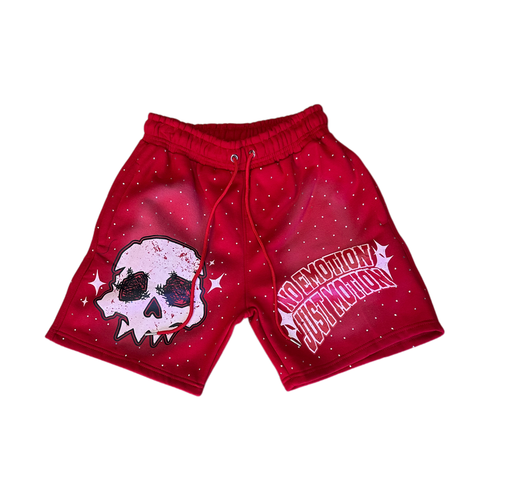 RED GALAXY SHORT SET