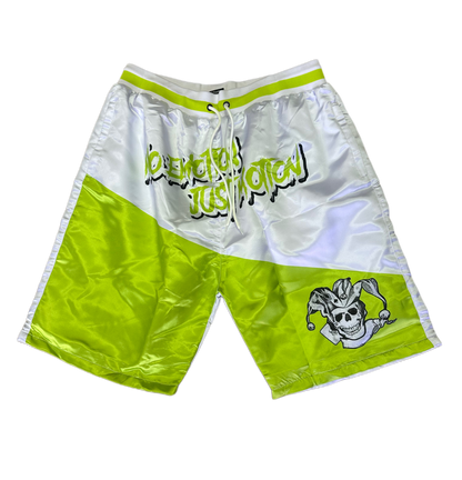 GREEN AND WHITE WIND BREAKER SET