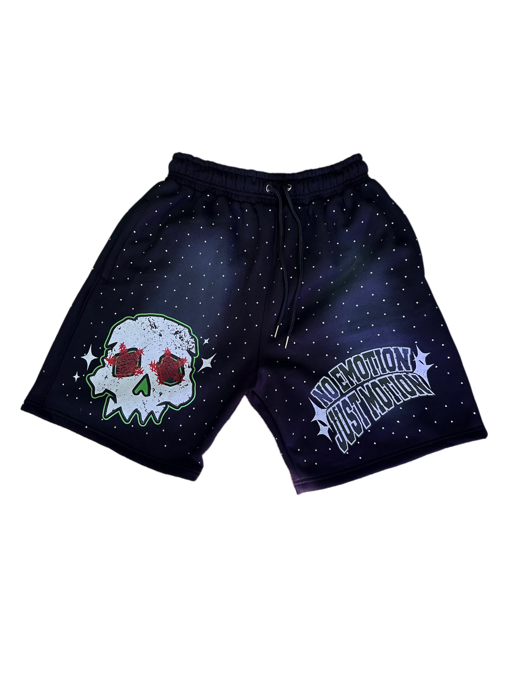 BLACK GALAXY SHORT SET