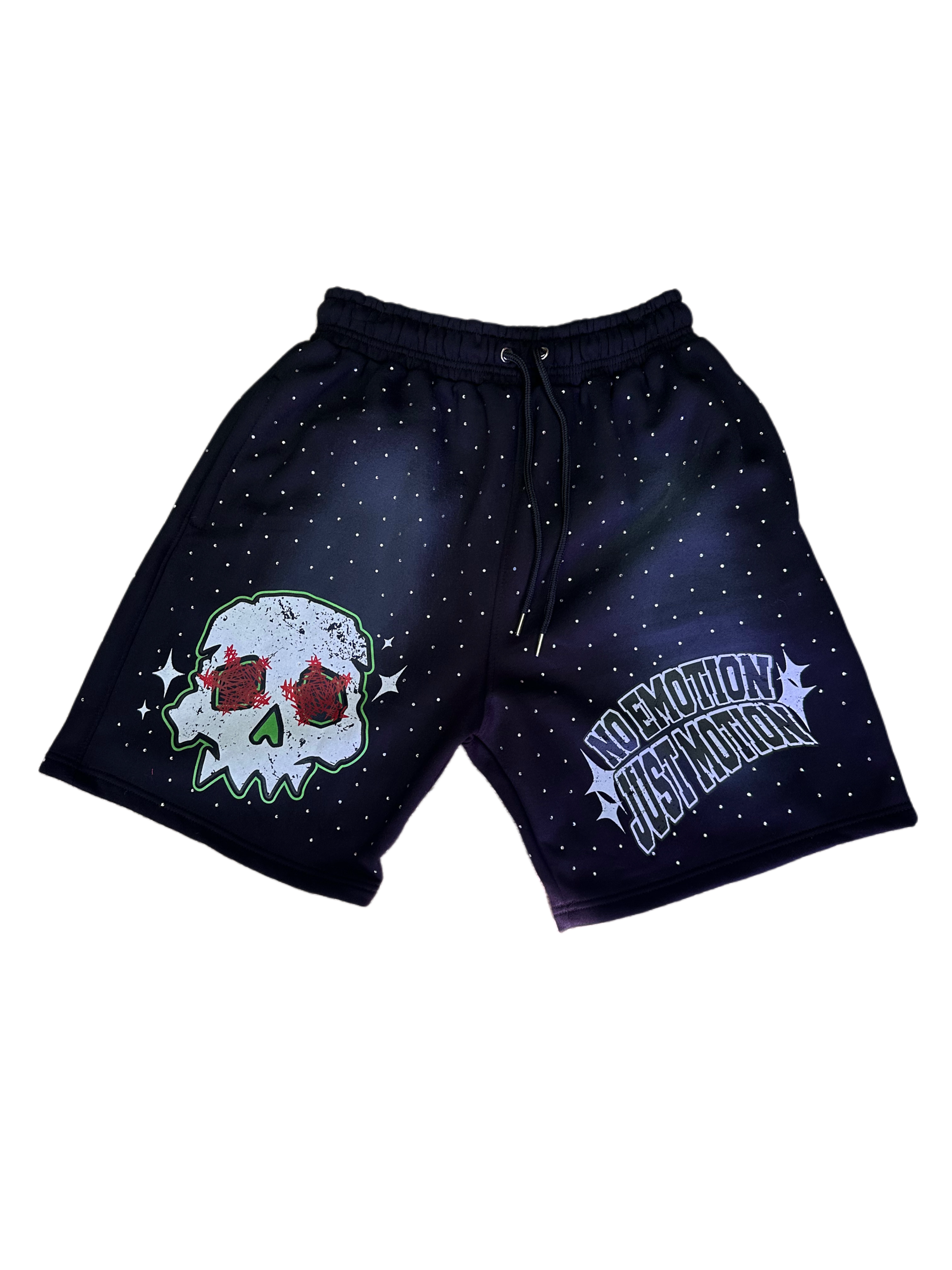 BLACK GALAXY SHORT SET