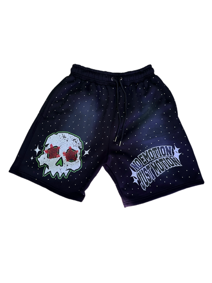 BLACK GALAXY SHORT SET