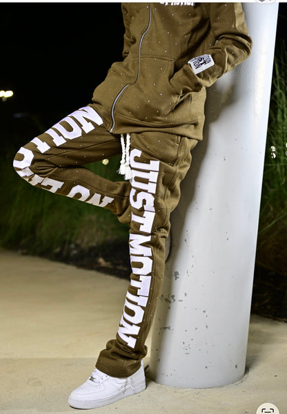 Rhinestone warm up cotton