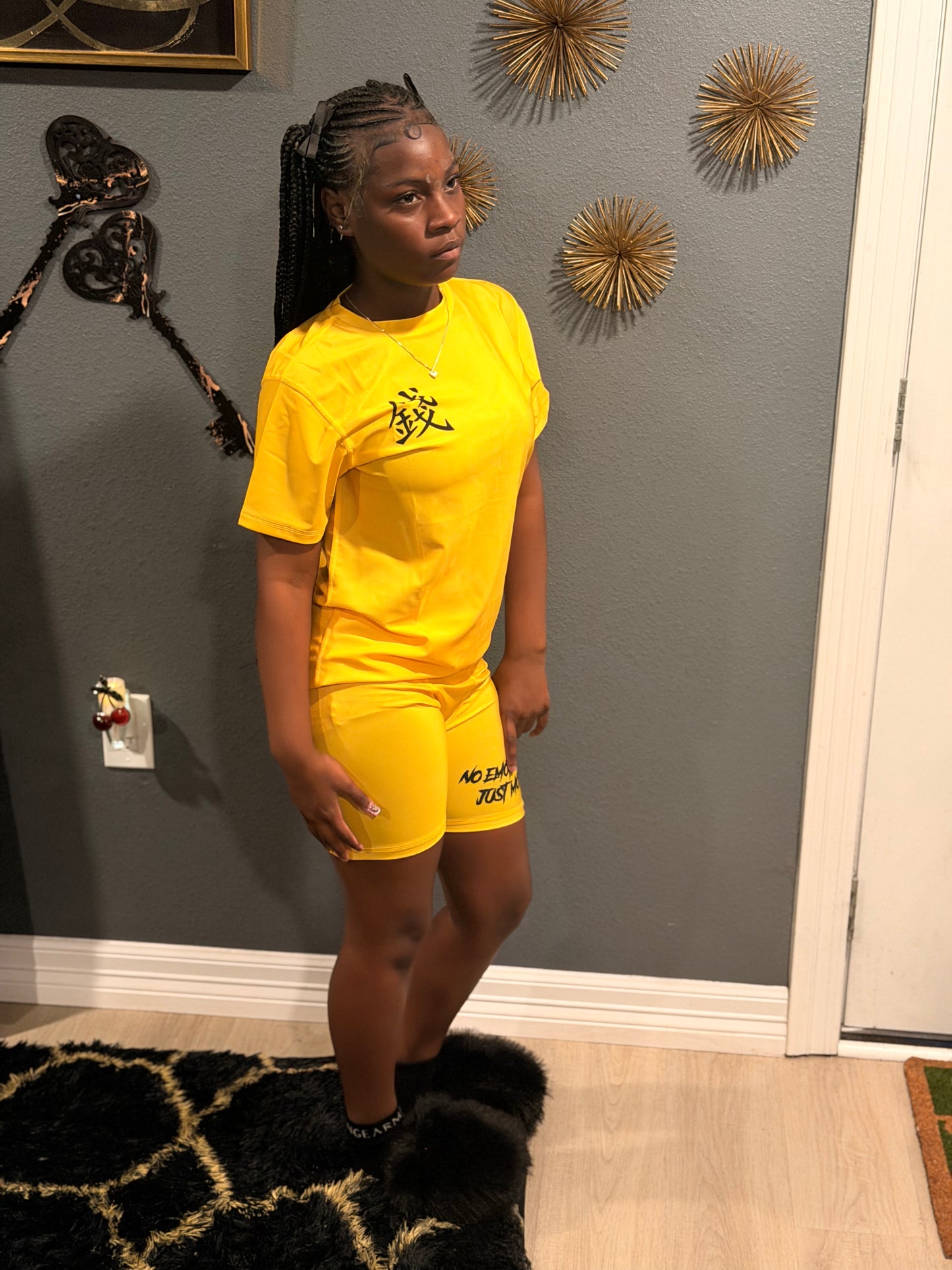 Two piece women short set
