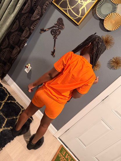 two piece short set