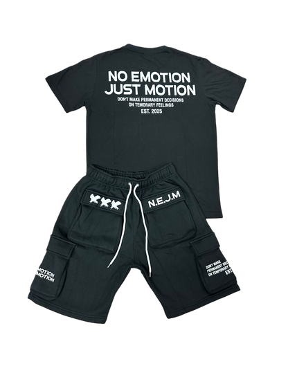 Black N.E.J.M SHORT SET