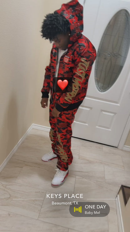 Camo jacket set
